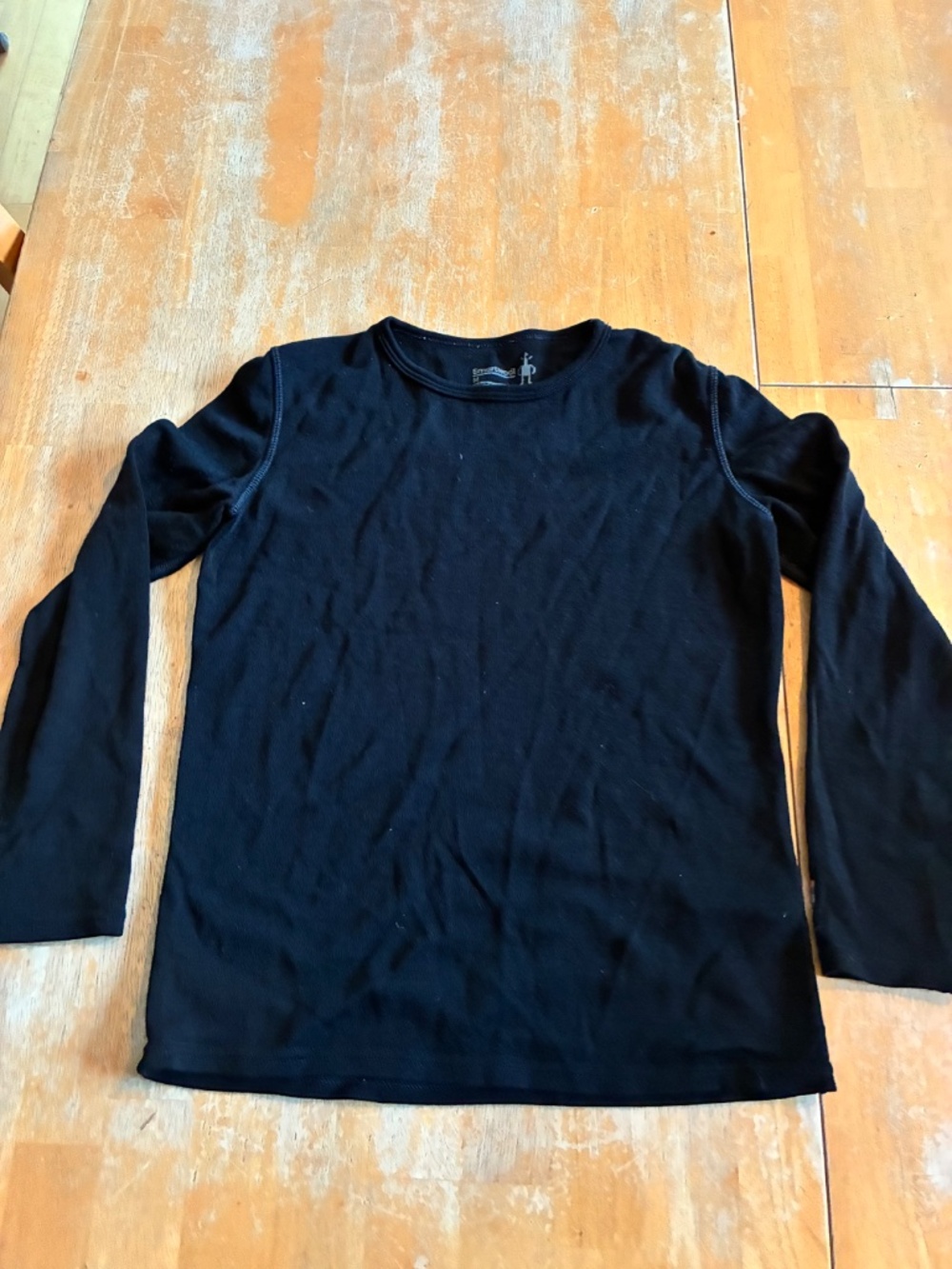 Boys Smartwool long sleevedshirt - Size Medium - Picture 4 of 5